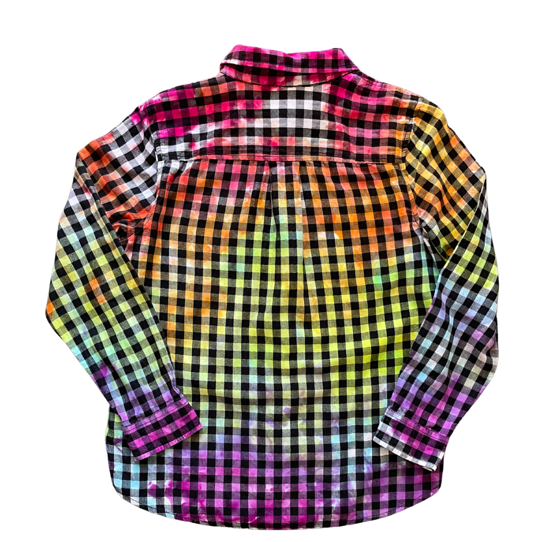 Upcycled Women's Large Plaid Shirt