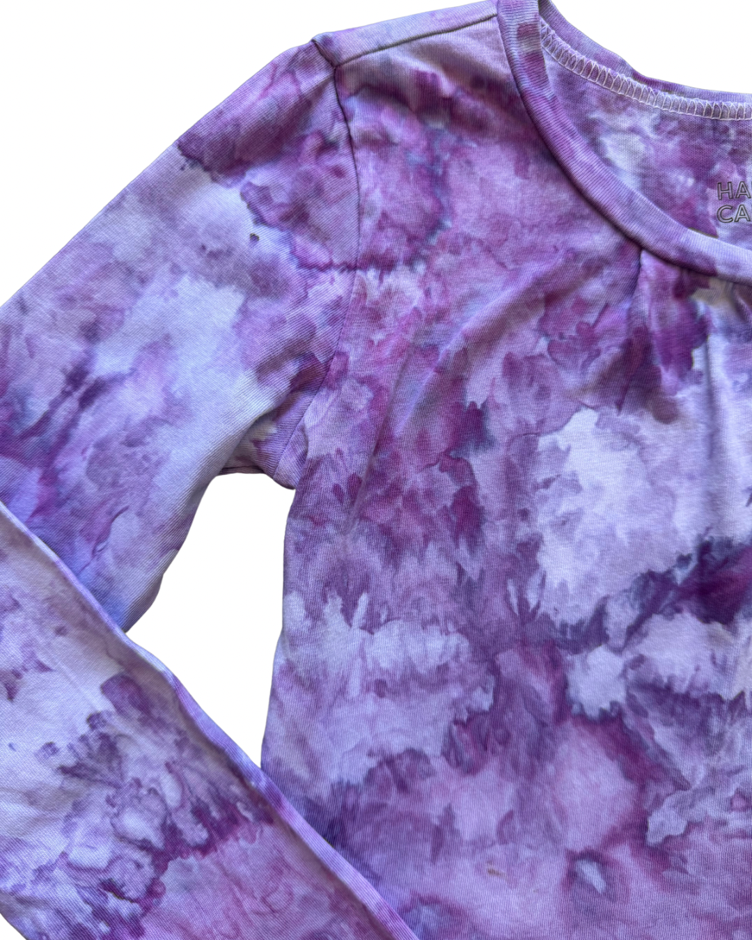 Upcycled Youth Small Long Sleeve T
