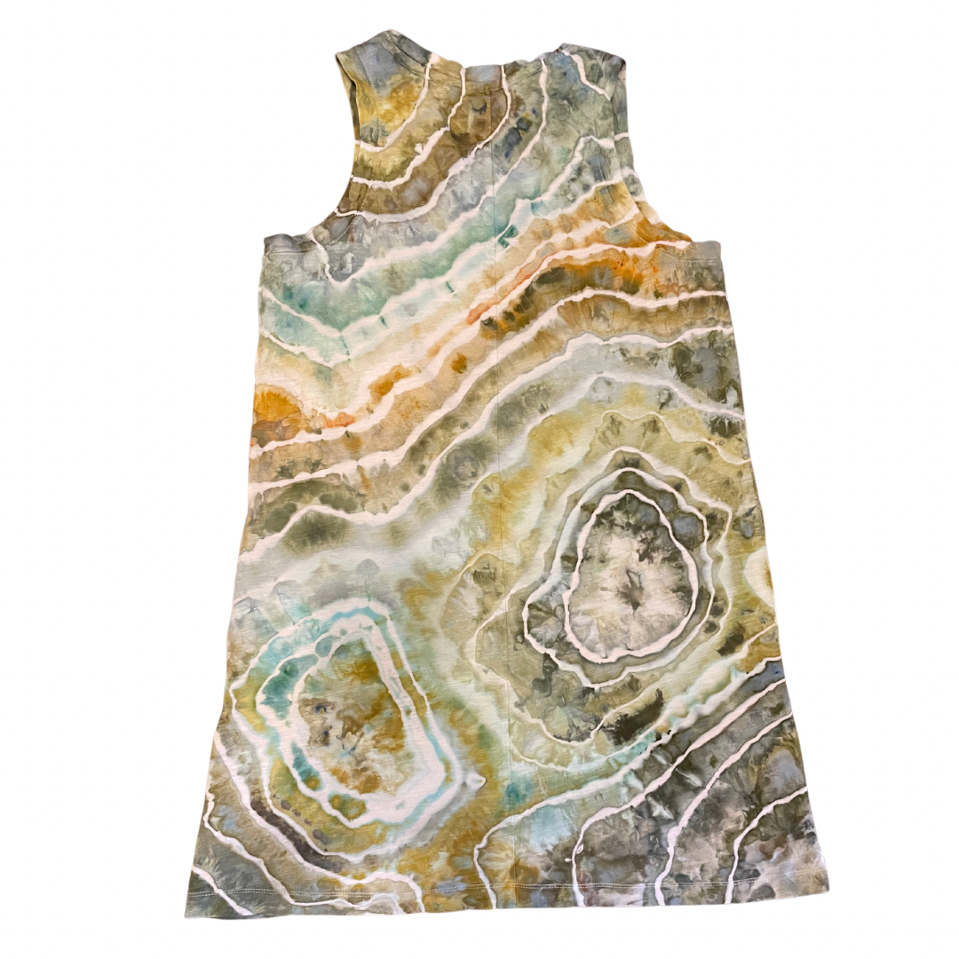 Adult Medium Sleeveless Mini Shift Dress