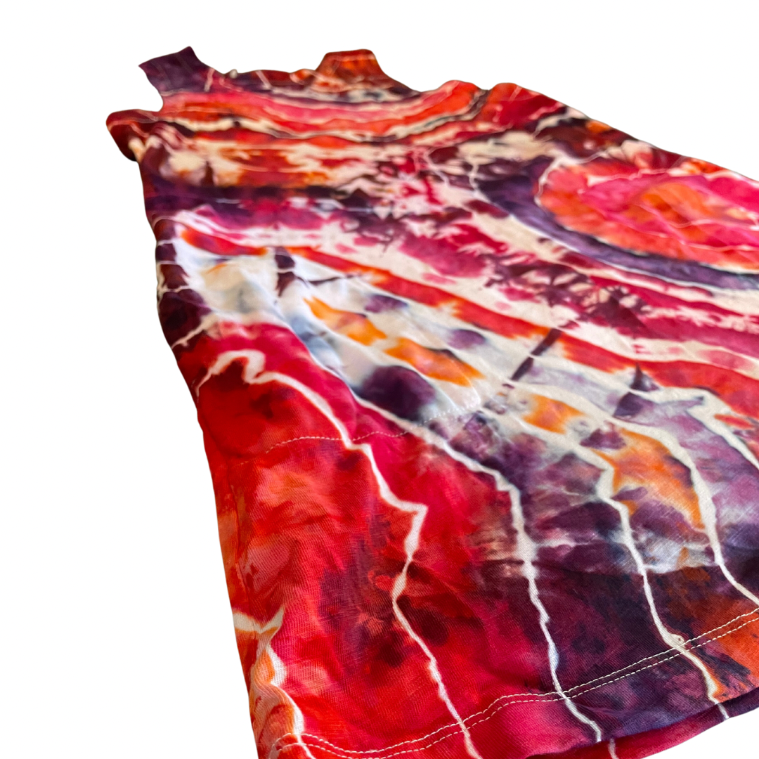 Adult Petite Medium Sleeveless Mini Shift Dress