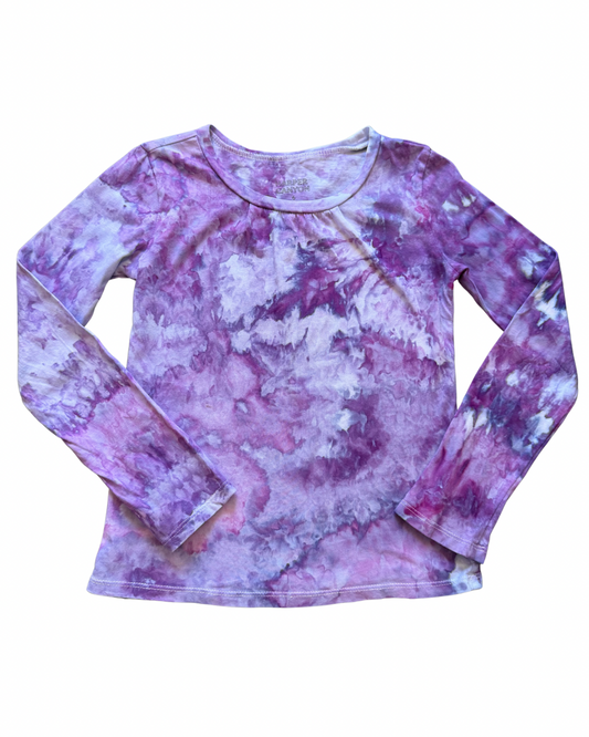 Upcycled Youth Small Long Sleeve T