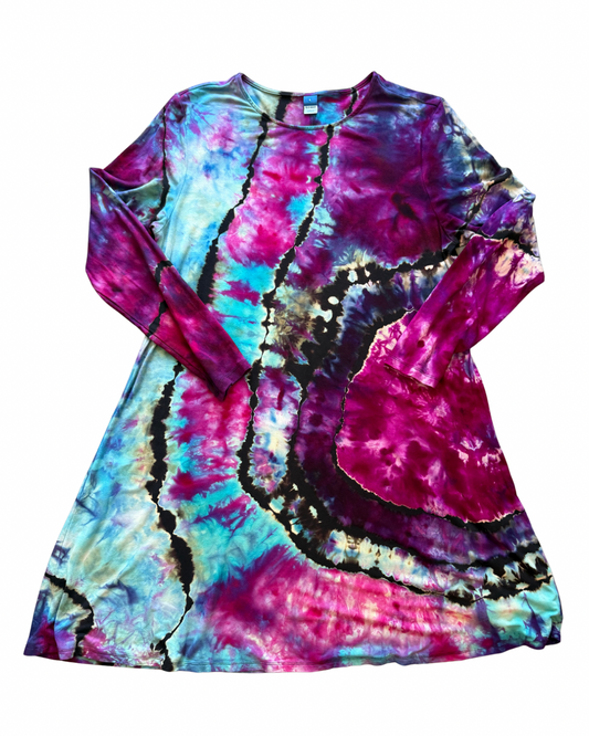 Upcycled Adult Large Swing Dress