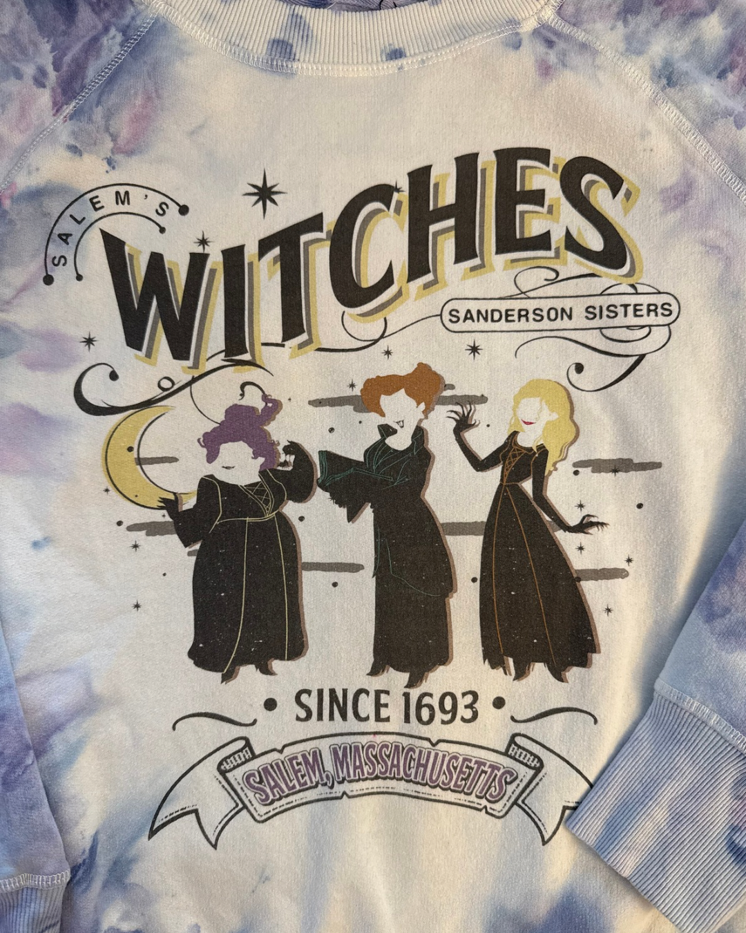 Upcycled Large Hocus Pocus Sweatshirt