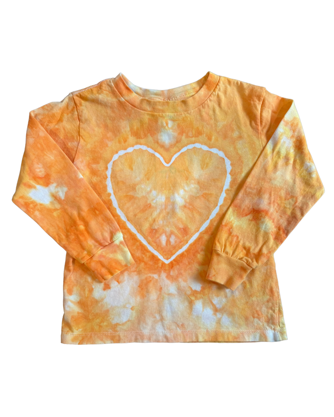 Toddler Long Sleeve Heart T-Shirt - 4T