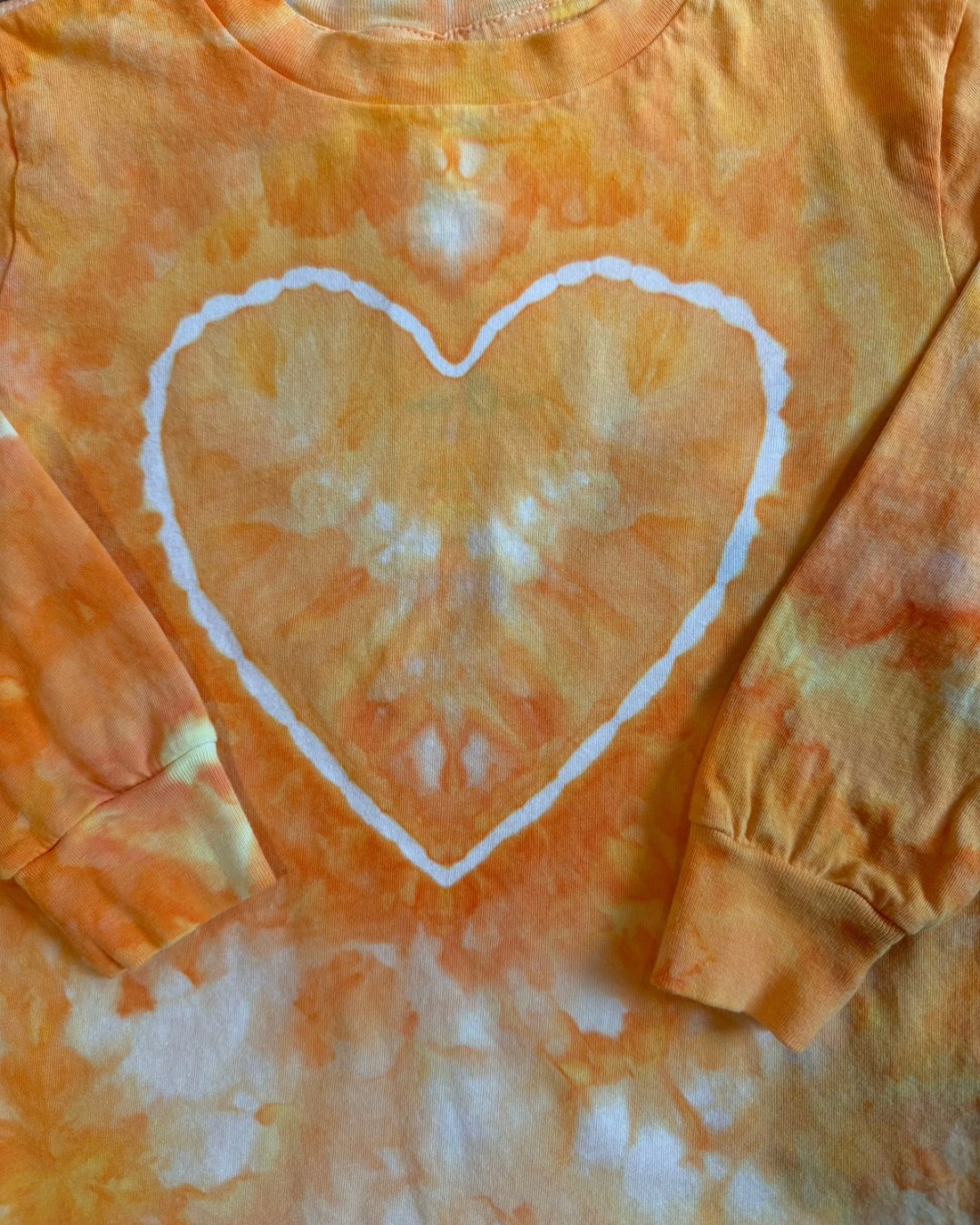 Toddler Long Sleeve Heart T-Shirt - 4T