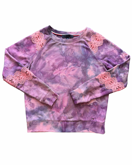 Upcycled Small Crew Neck Sweatshirt