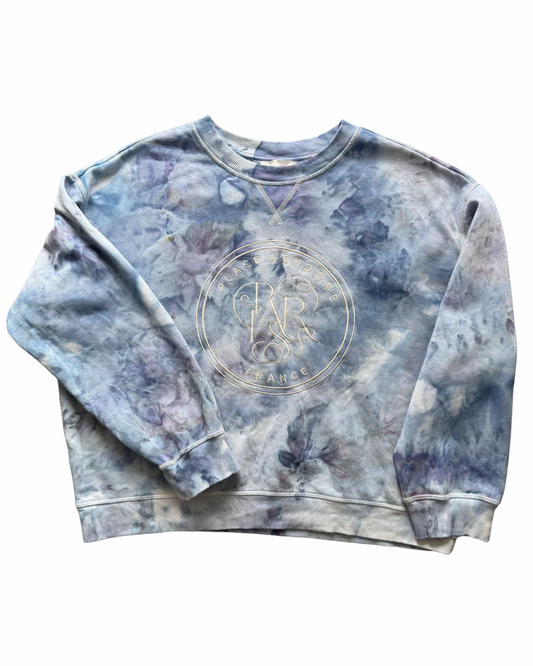 Upcycled Women's Large Crew Neck Sweatshirt